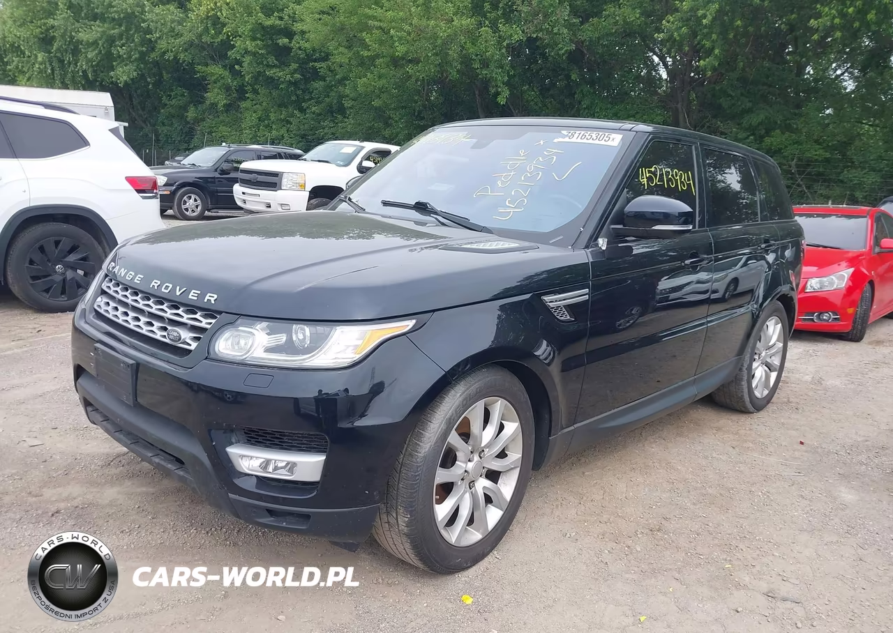 2016 Land Rover Range Rover Sport Hse VIN:SALWR2VF3GA571228 - 2