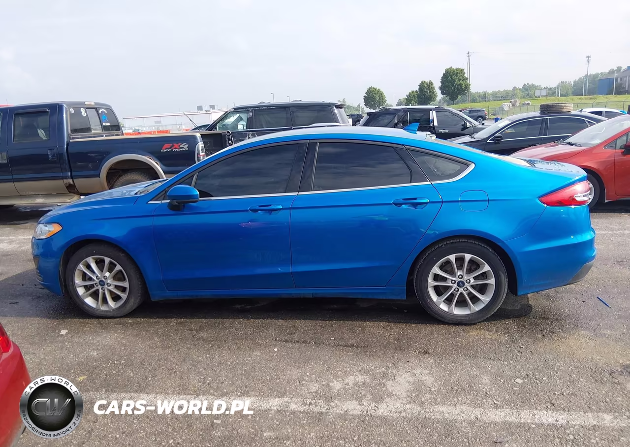 2019 Ford Fusion Se VIN:3FA6P0HD7KR283941 - 14