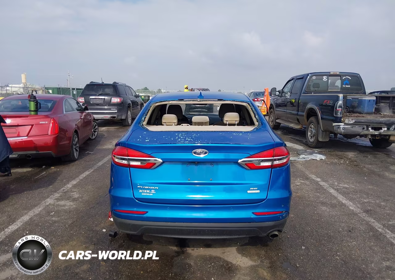 2019 Ford Fusion Se VIN:3FA6P0HD7KR283941 - 16