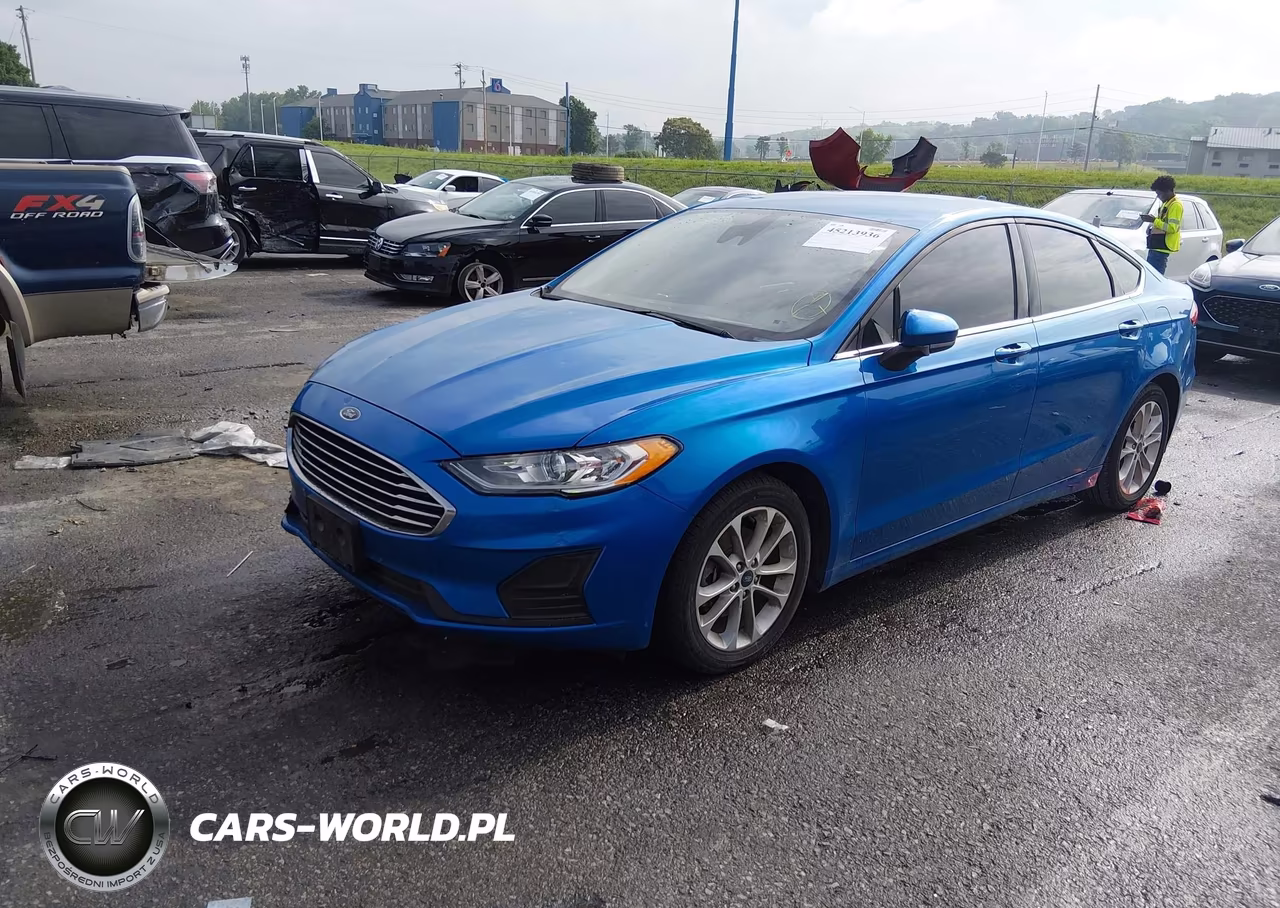 2019 Ford Fusion Se VIN:3FA6P0HD7KR283941 - 2
