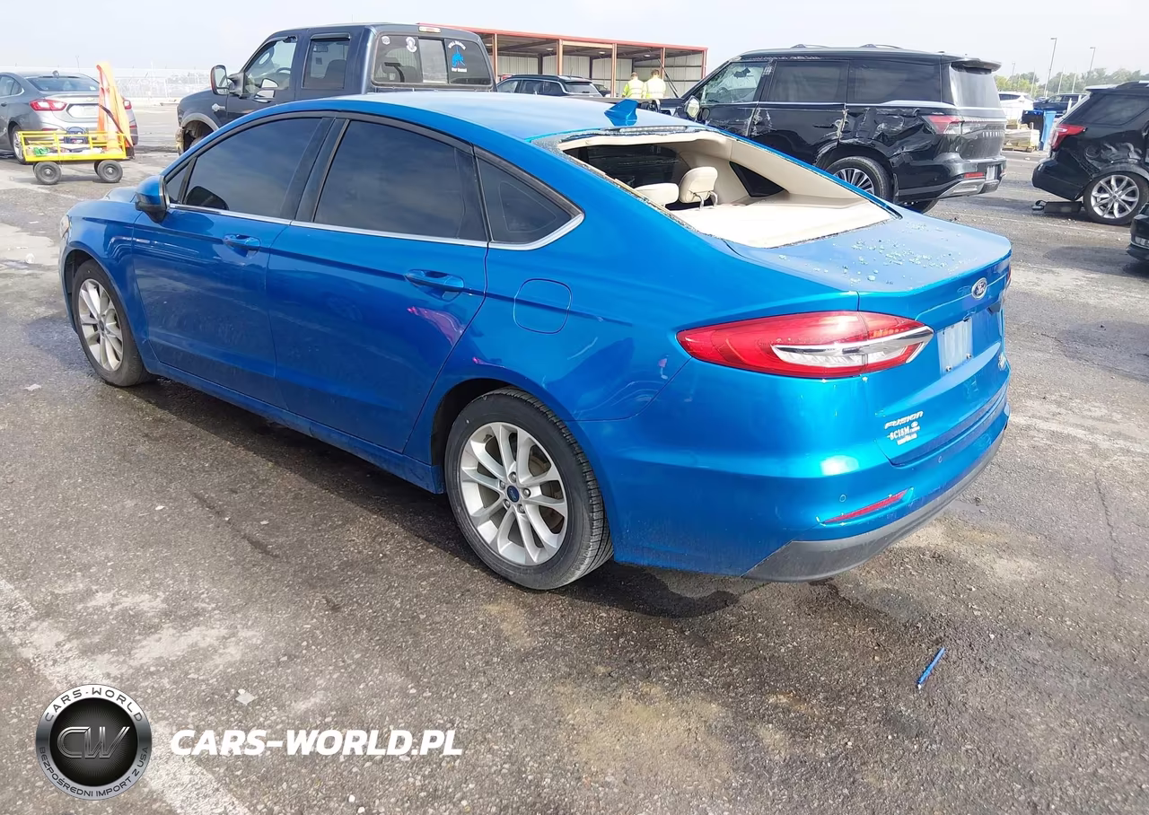 2019 Ford Fusion Se VIN:3FA6P0HD7KR283941 - 3