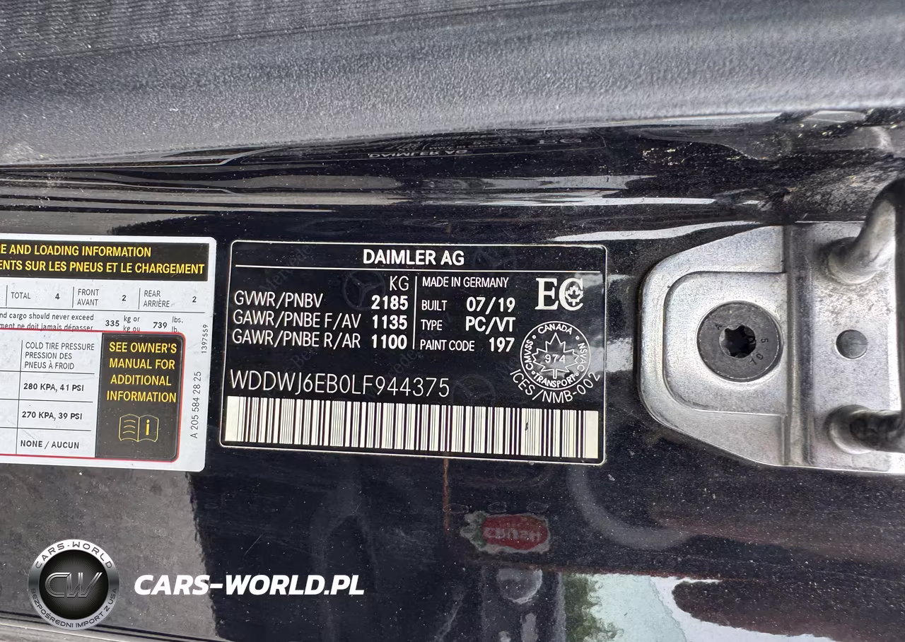2020 Mercedes-Benz C 43 Amg VIN:WDDWJ6EB0LF944375 - 9