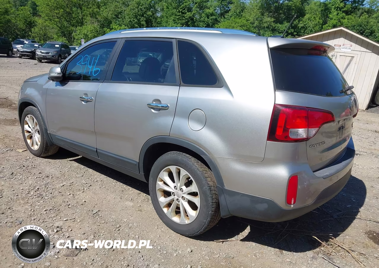 2014 Kia Sorento Ex V6 VIN:5XYKUDA79EG477124 - 3
