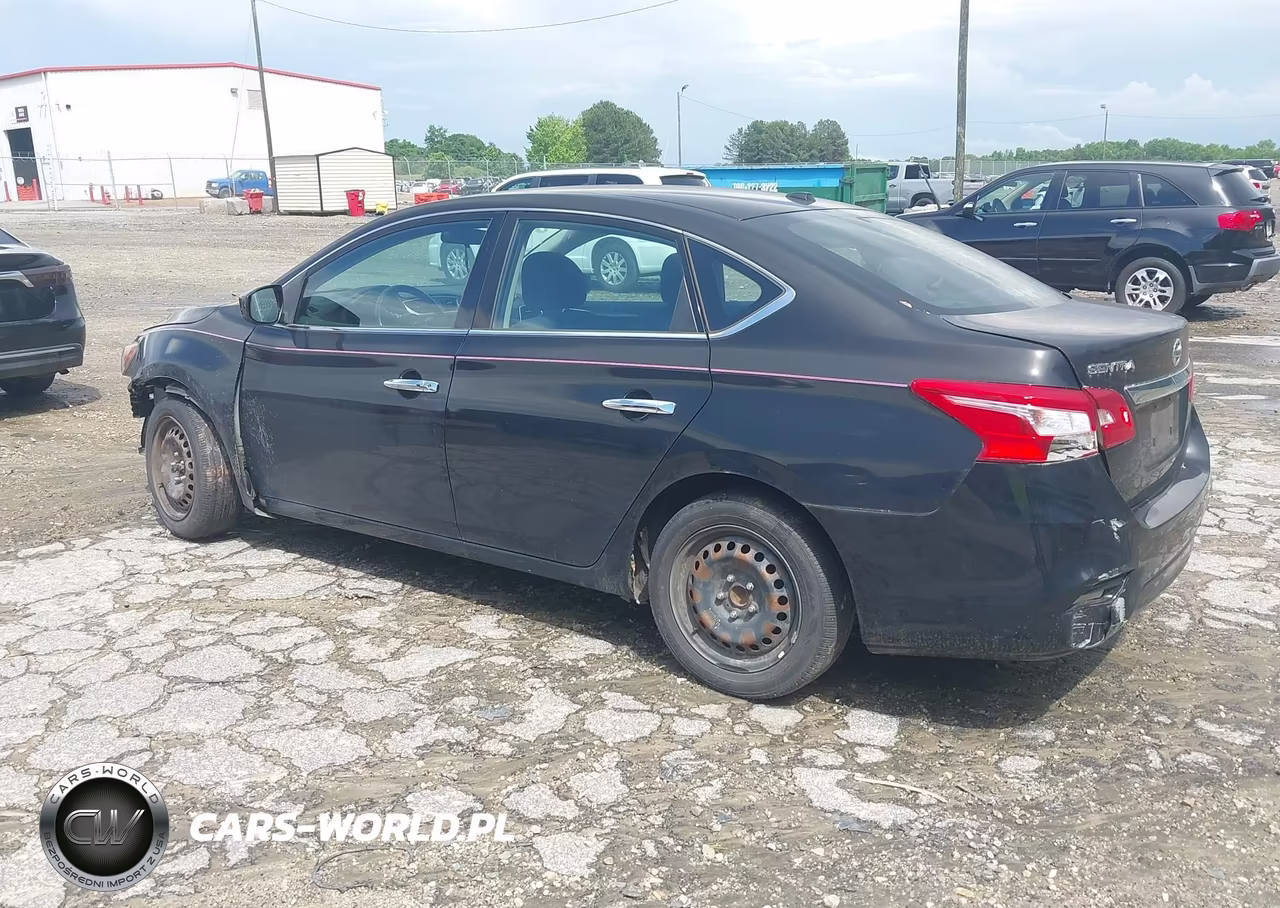 2017 Nissan Sentra Sv VIN:3N1AB7AP2HL698213 - 3