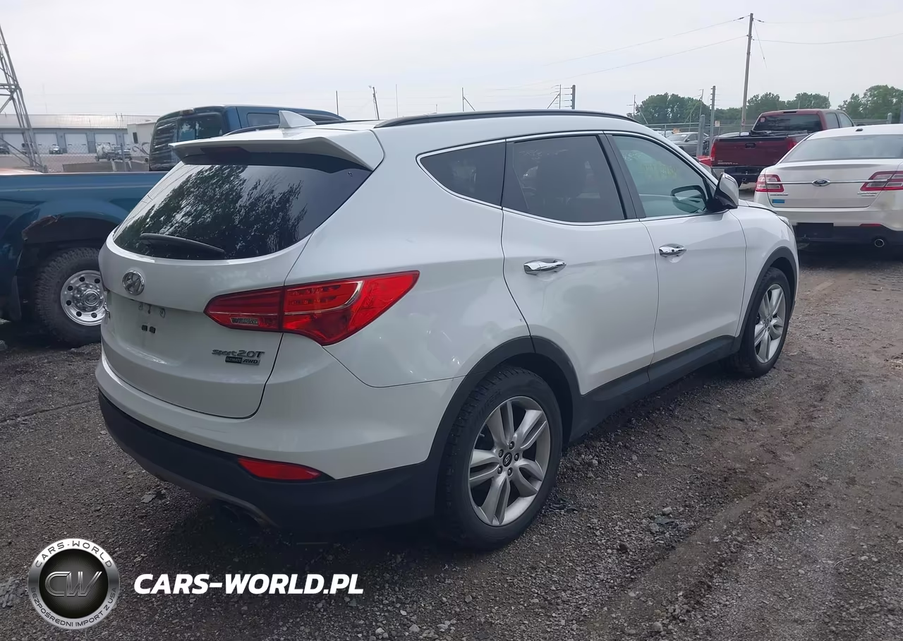 2015 Hyundai Santa Fe Sport 2.0L Turbo VIN:5XYZWDLA2FG263837 - 4