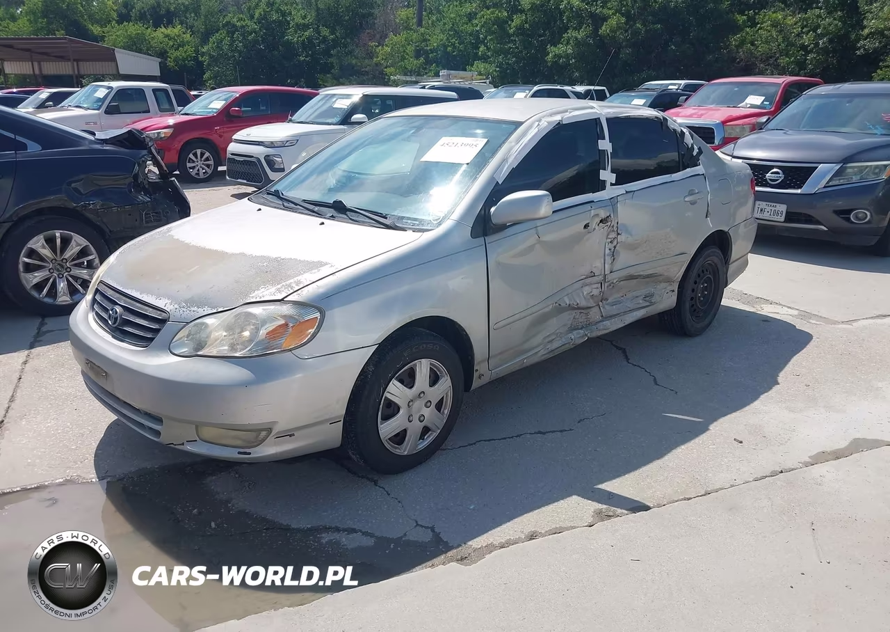 2003 Toyota Corolla S VIN:1NXBR32E93Z008020 - 2