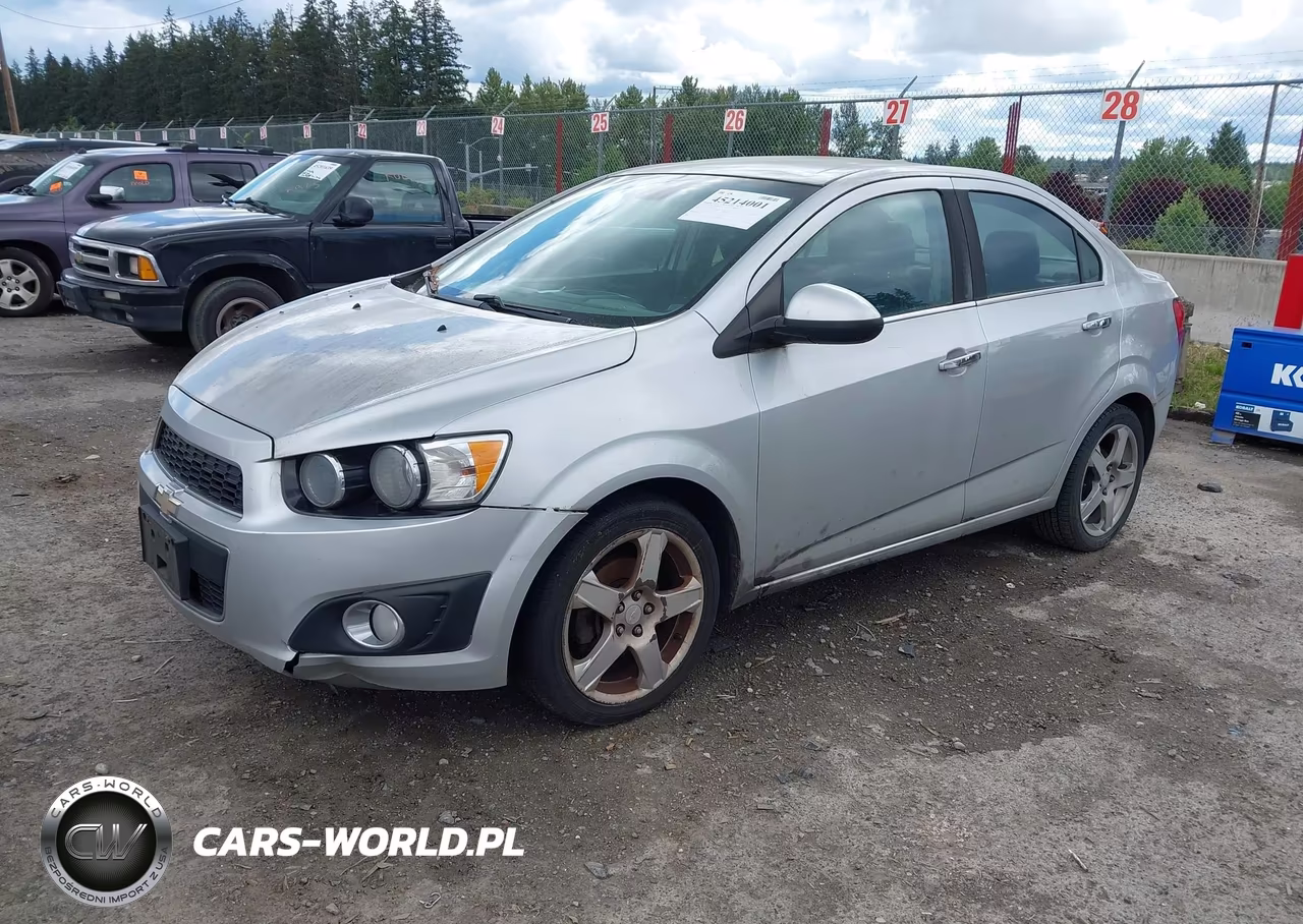 2013 Chevrolet Sonic Ltz Auto VIN:1G1JE5SG5D4169208 - 2