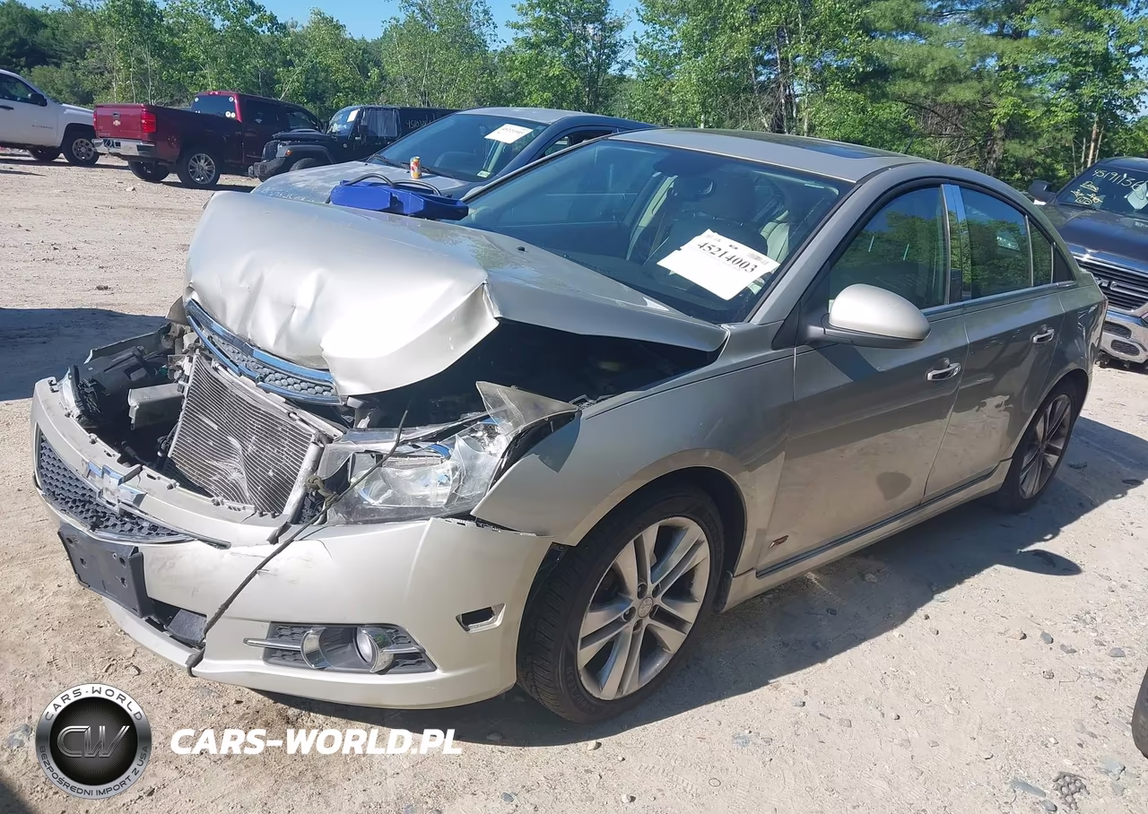 2013 Chevrolet Cruze Ltz VIN:1G1PG5SB7D7126660 - 2