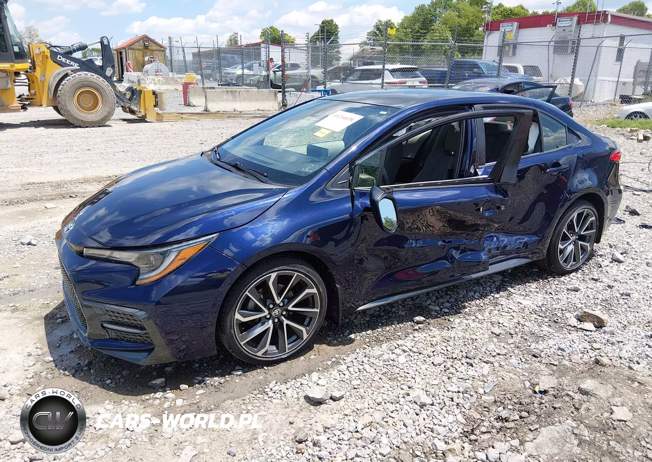 2020 Toyota Corolla Se VIN:JTDS4RCE7LJ040860 - 2
