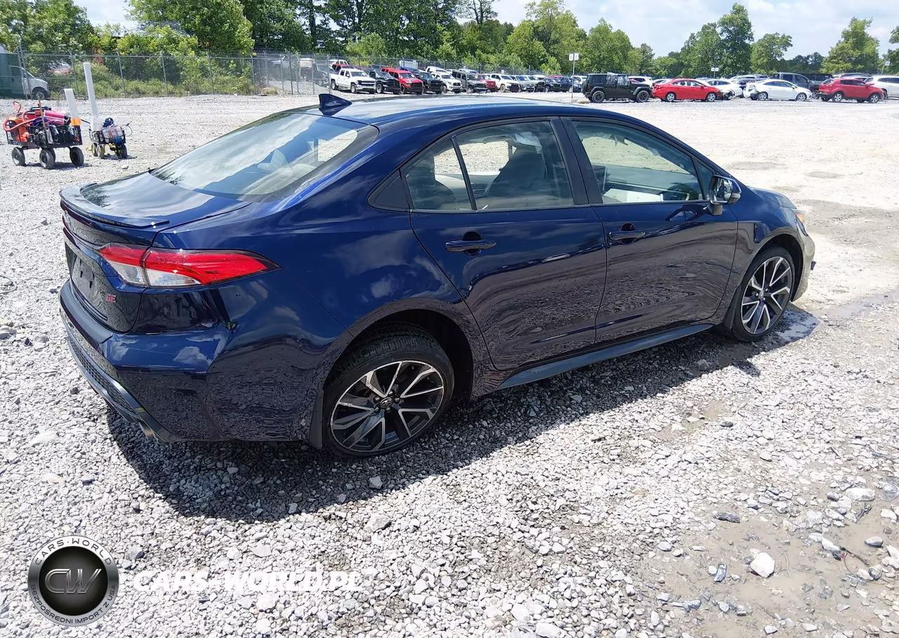 2020 Toyota Corolla Se VIN:JTDS4RCE7LJ040860 - 4