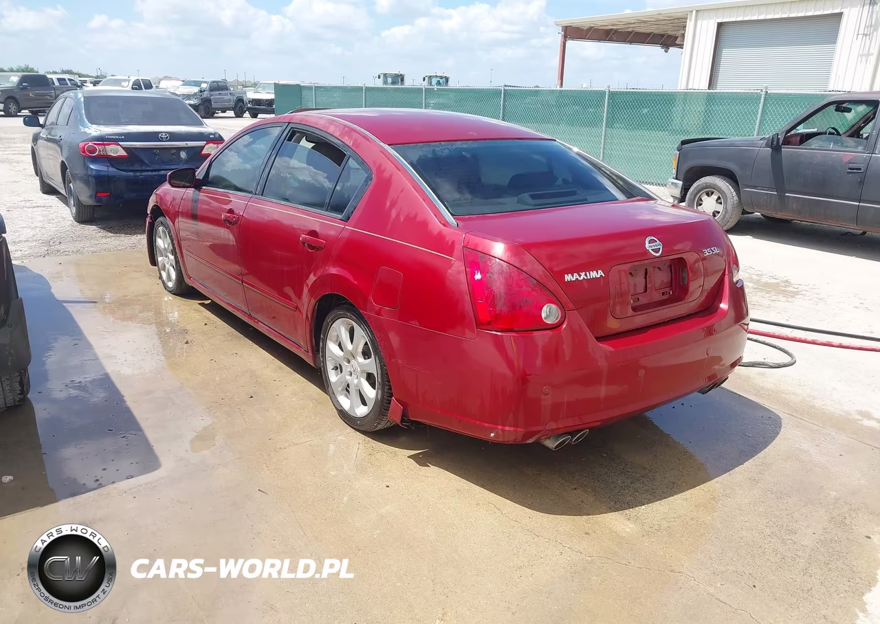2007 Nissan Maxima 3.5 Sl VIN:1N4BA41E27C861377 - 3