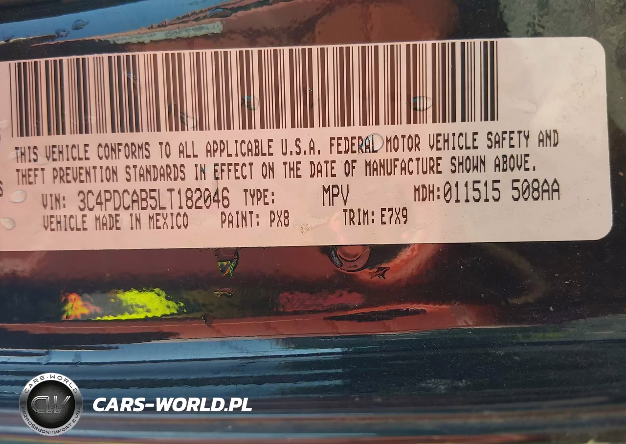 2020 Dodge Journey Se Value VIN:3C4PDCAB5LT182046 - 9