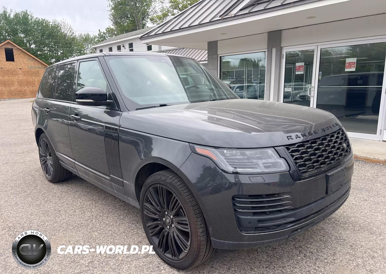 2021 Land Rover Range Rover Hse Westminster Edition