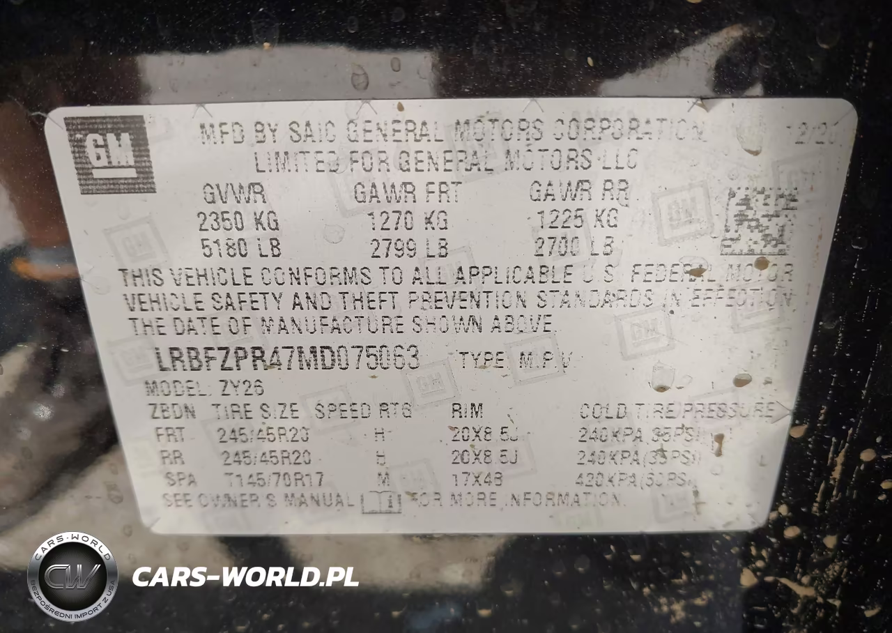 2021 Buick Envision Awd Essence VIN:LRBFZPR47MD075063 - 9