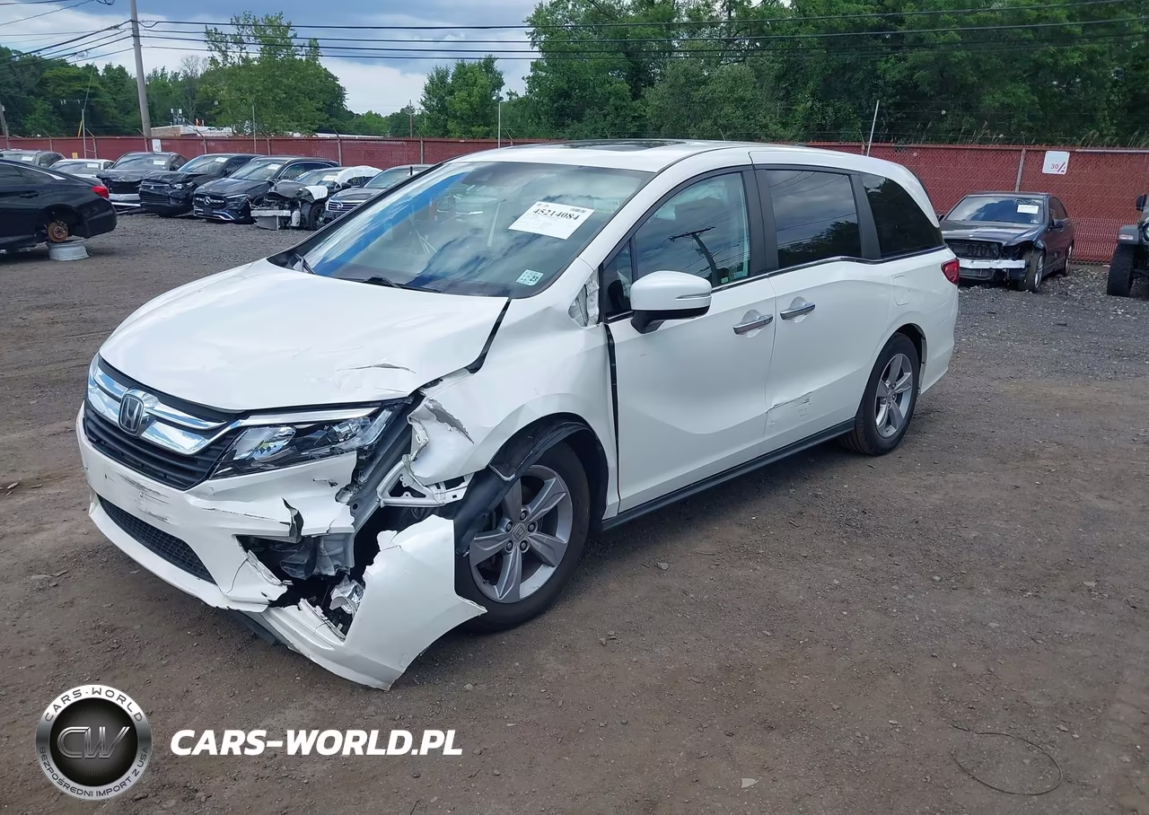 2018 Honda Odyssey Ex-L VIN:5FNRL6H7XJB064438 - 2