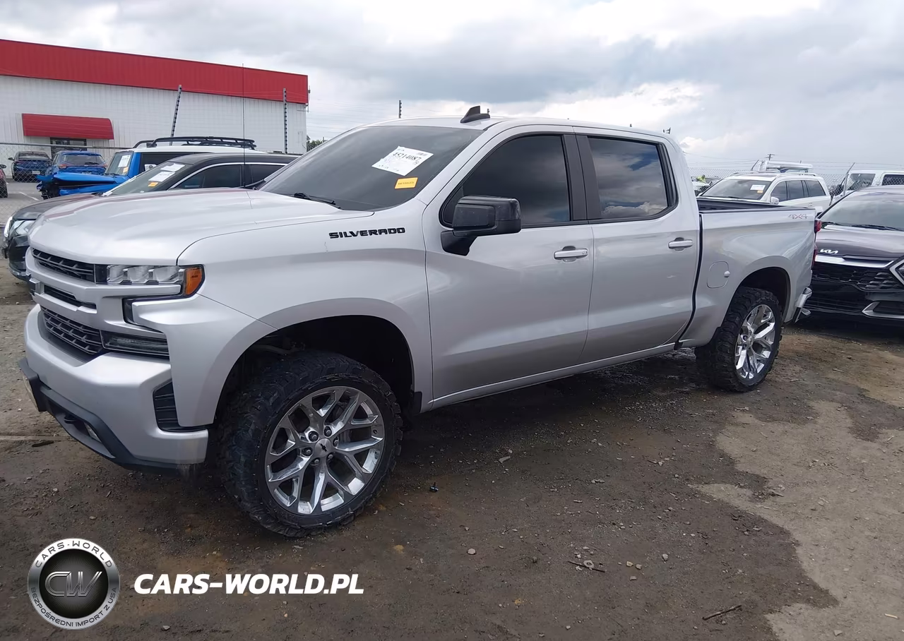2020 Chevrolet Silverado 1500 4Wd Short Bed Rst VIN:1GCUYEED4LZ257990 - 2