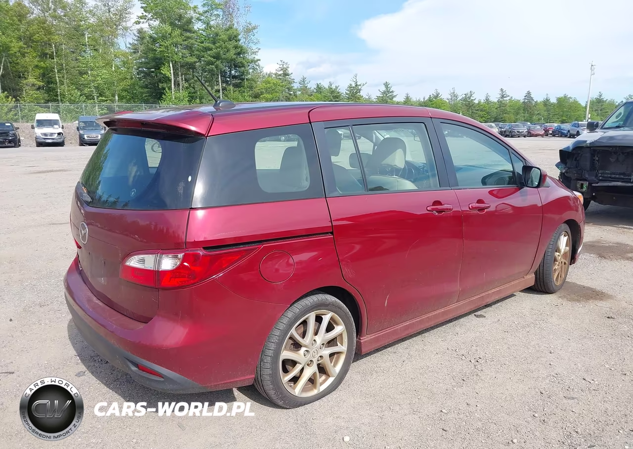 2012 Mazda Mazda5 Grand Touring VIN:JM1CW2DLXC0142582 - 4