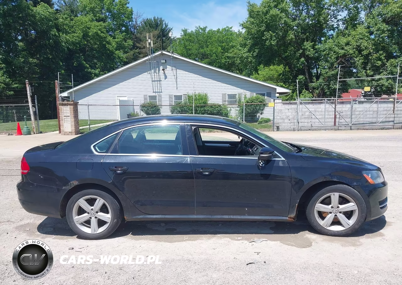 2013 Volkswagen Passat 2.5L Se VIN:1VWBP7A38DC125920 - 14