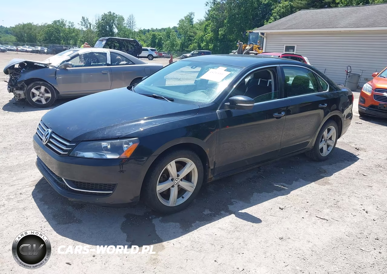 2013 Volkswagen Passat 2.5L Se VIN:1VWBP7A38DC125920 - 2
