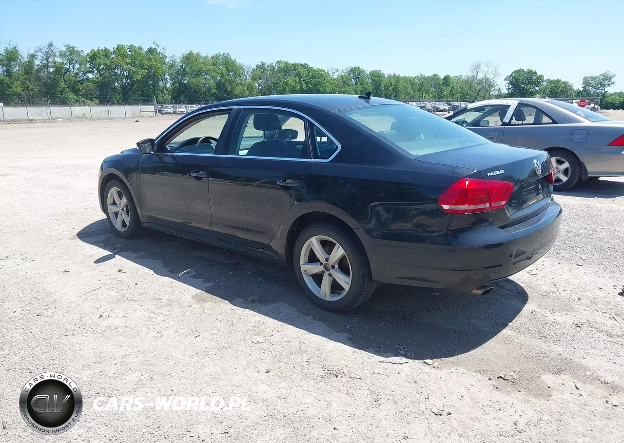 2013 Volkswagen Passat 2.5L Se VIN:1VWBP7A38DC125920 - 3