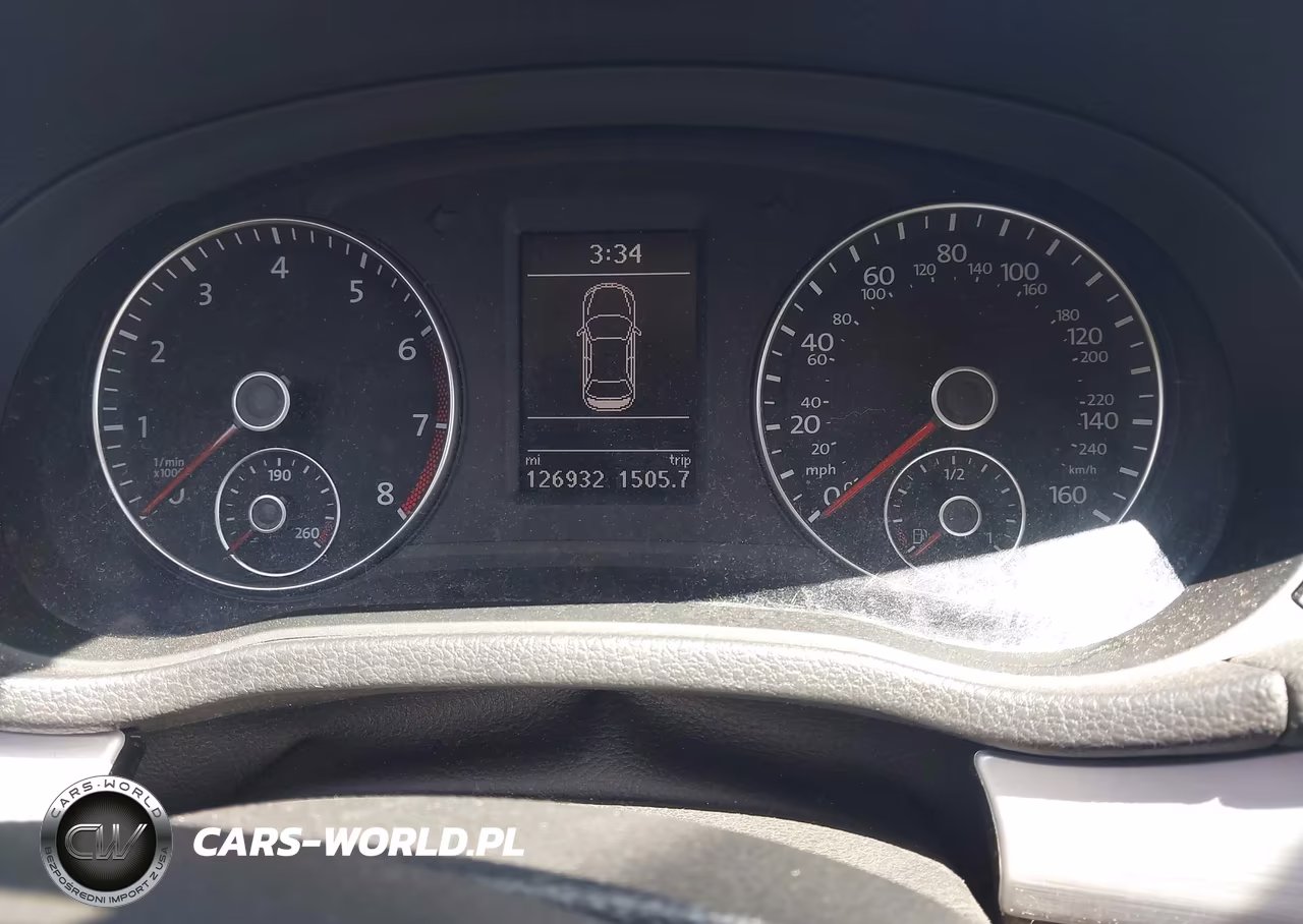 2013 Volkswagen Passat 2.5L Se VIN:1VWBP7A38DC125920 - 7