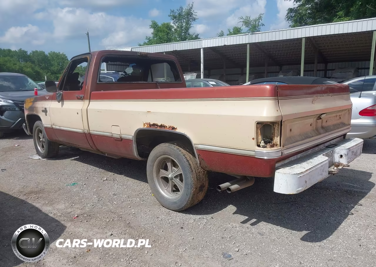 1986 Chevrolet C10 VIN:1GCDC14H6GS192831 - 3