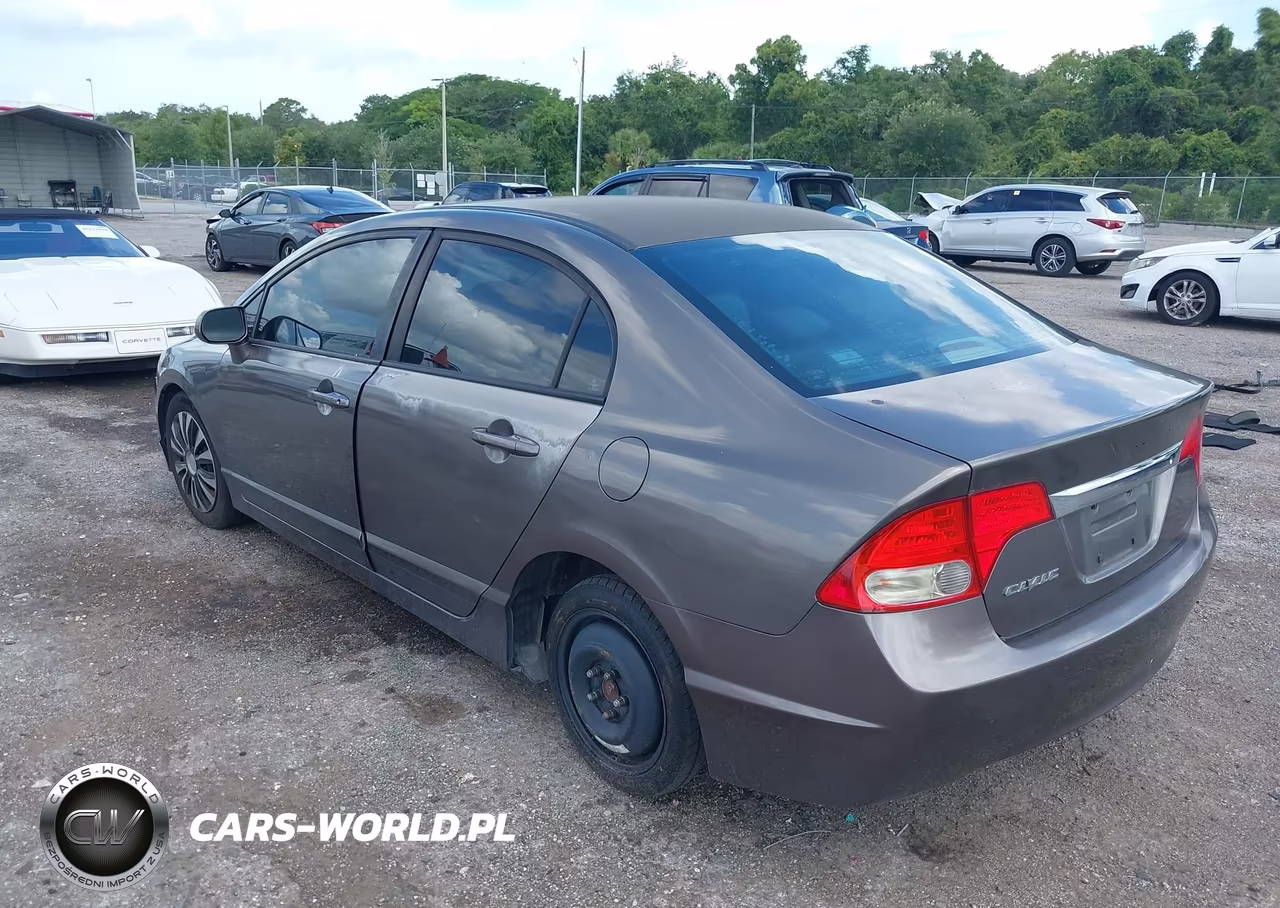 2010 Honda Civic Lx VIN:2HGFA1F56AH565089 - 3