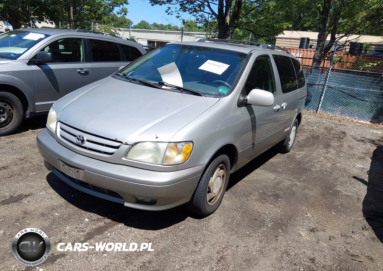 2002 Toyota Sienna Xle VIN:4T3ZF13C02U434466 - 2