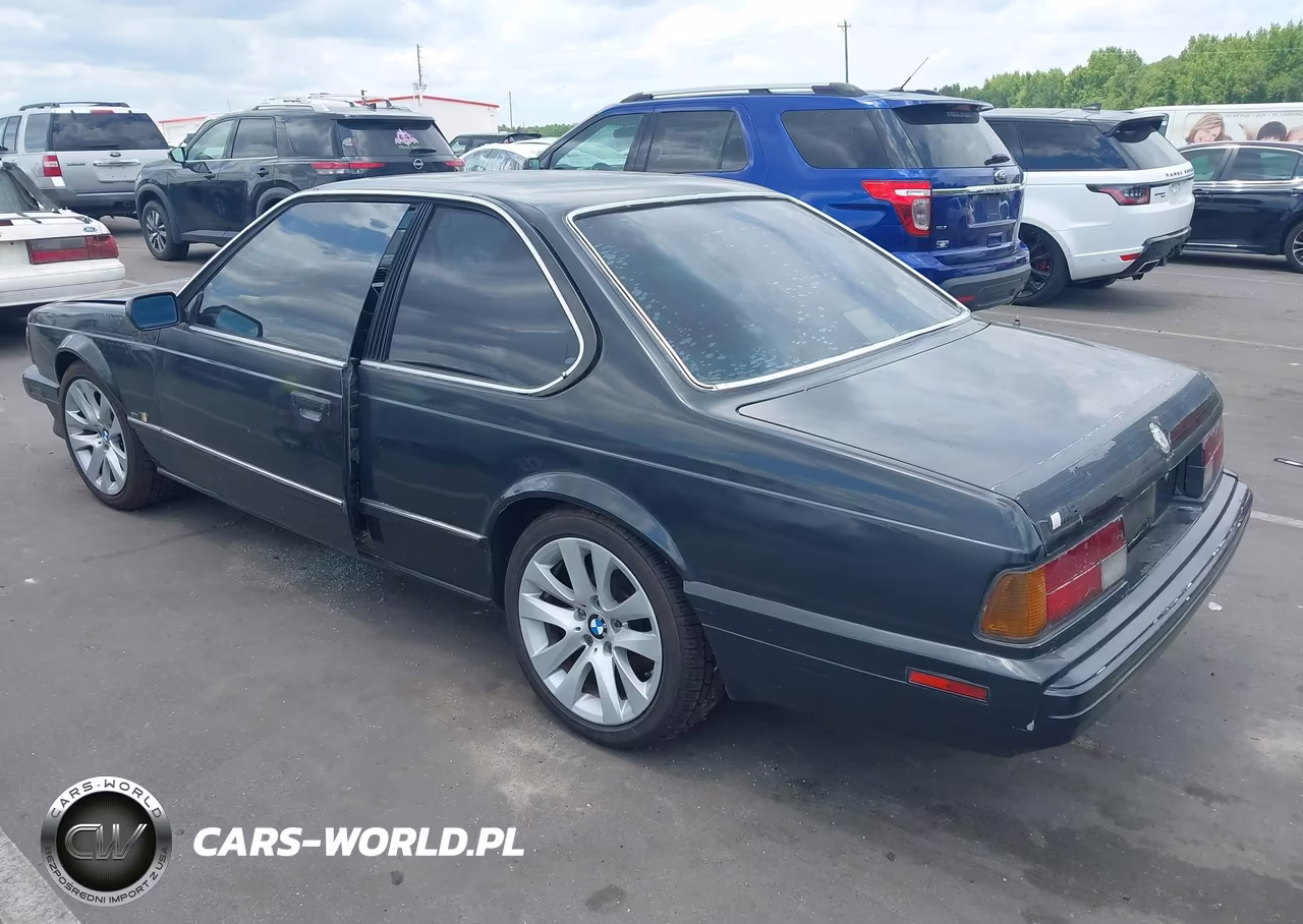 1989 BMW 635 Csi Automatic VIN:WBAEC8414K3268918 - 3