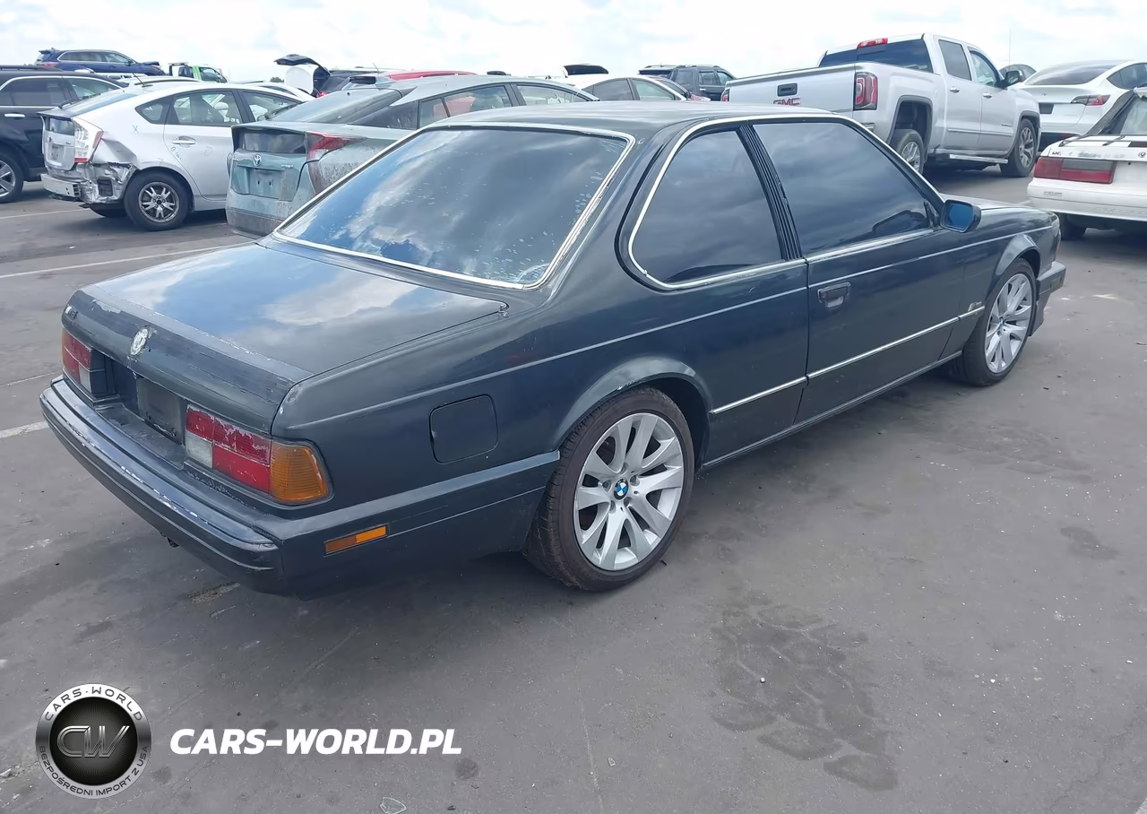 1989 BMW 635 Csi Automatic VIN:WBAEC8414K3268918 - 4