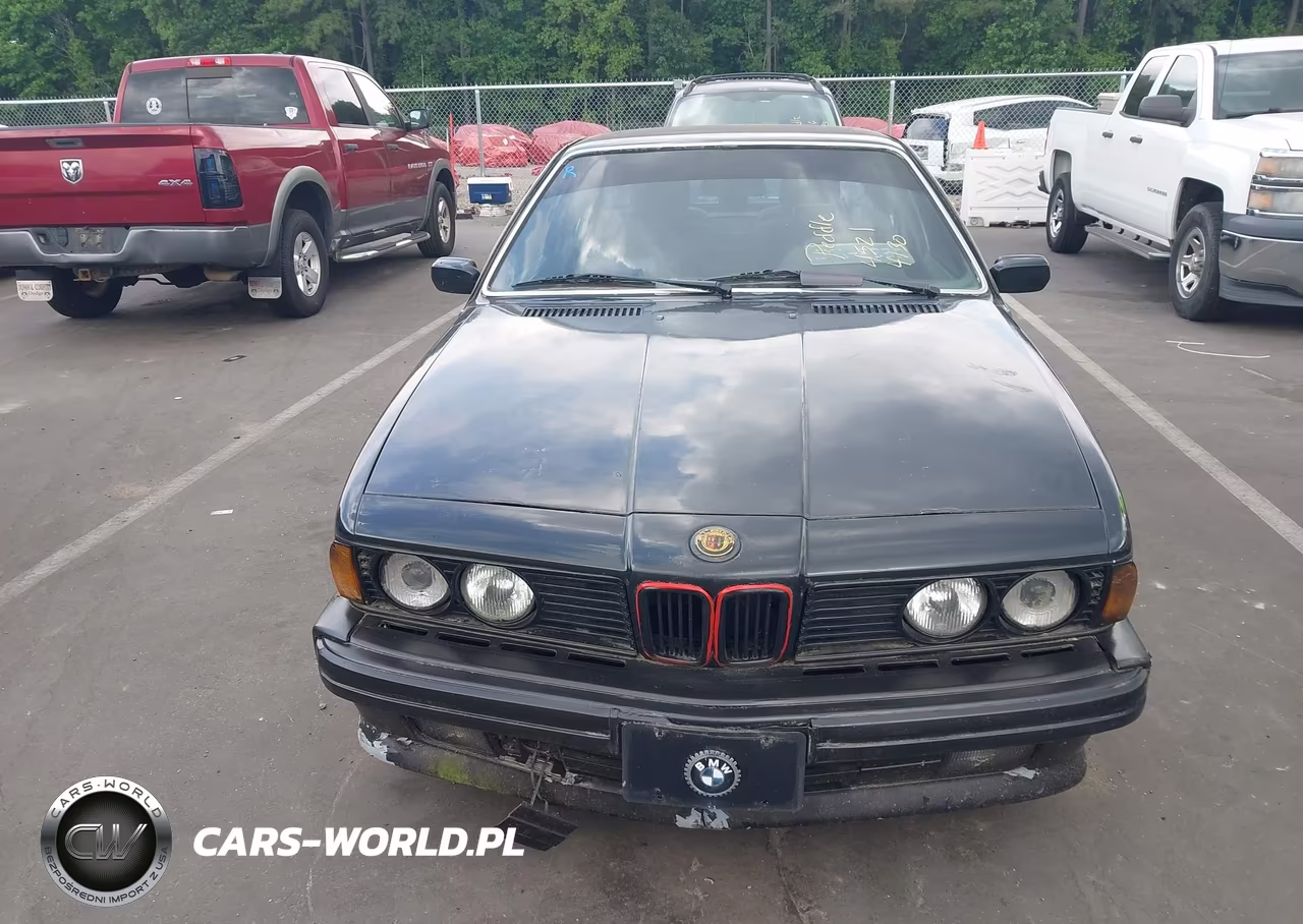 1989 BMW 635 Csi Automatic VIN:WBAEC8414K3268918 - 6