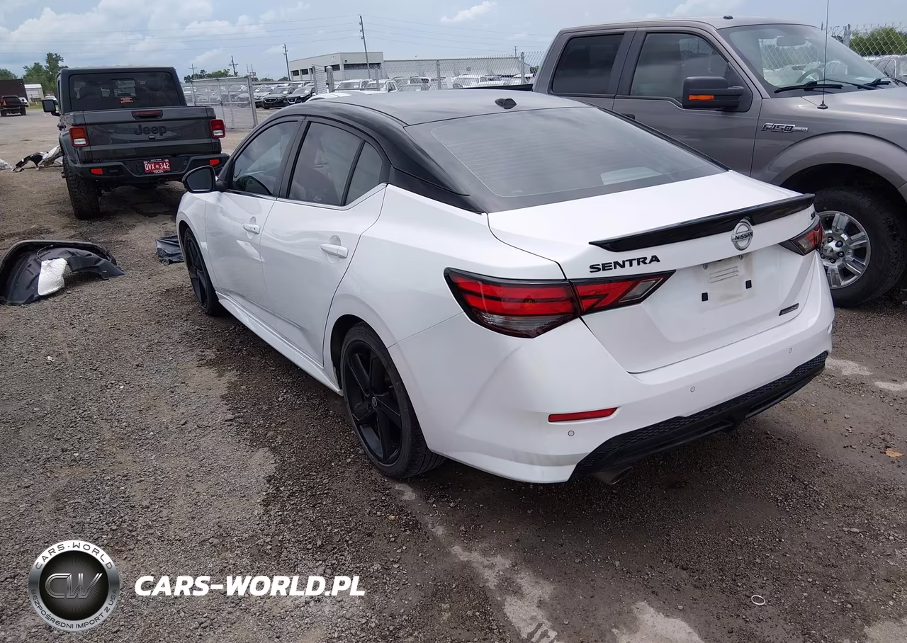 2022 Nissan Sentra Sr Xtronic Cvt VIN:3N1AB8DV0NY276388 - 3