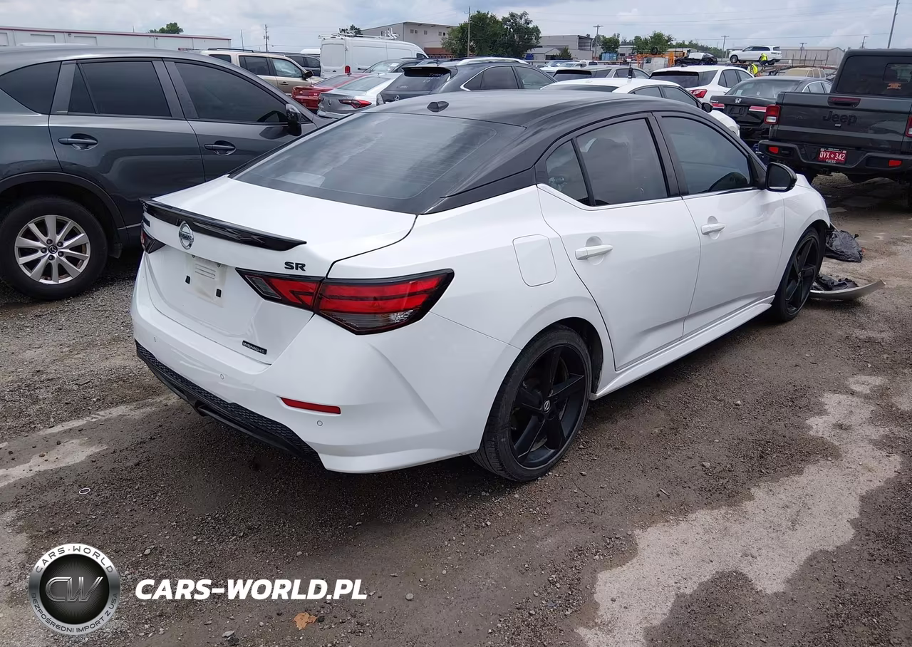2022 Nissan Sentra Sr Xtronic Cvt VIN:3N1AB8DV0NY276388 - 4