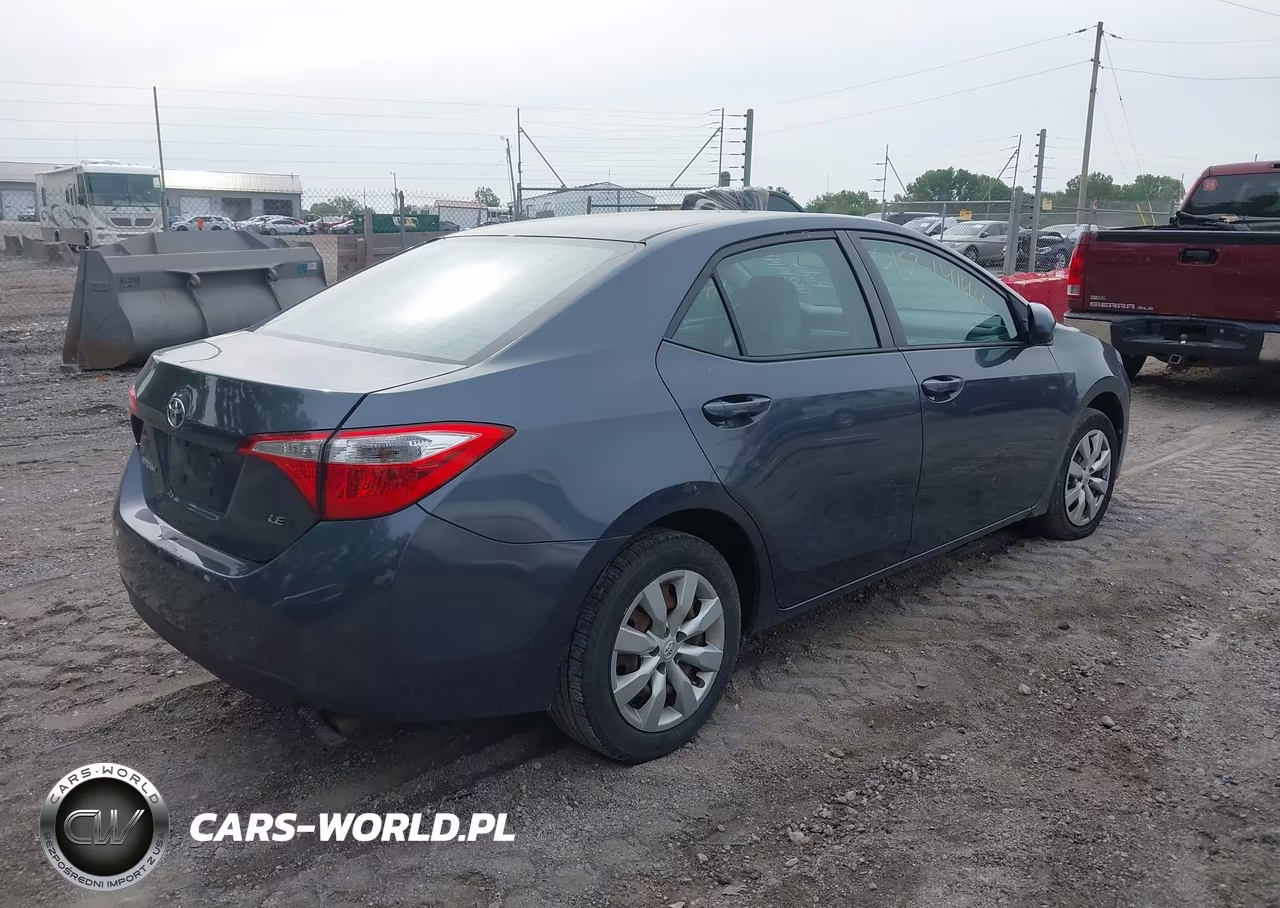 2014 Toyota Corolla Le VIN:5YFBURHE5EP117376 - 4