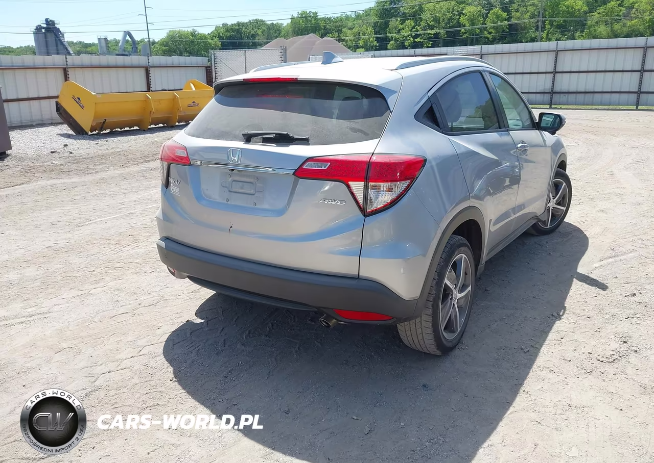 2022 Honda Hr-V Awd Ex VIN:3CZRU6H52NM751839 - 4