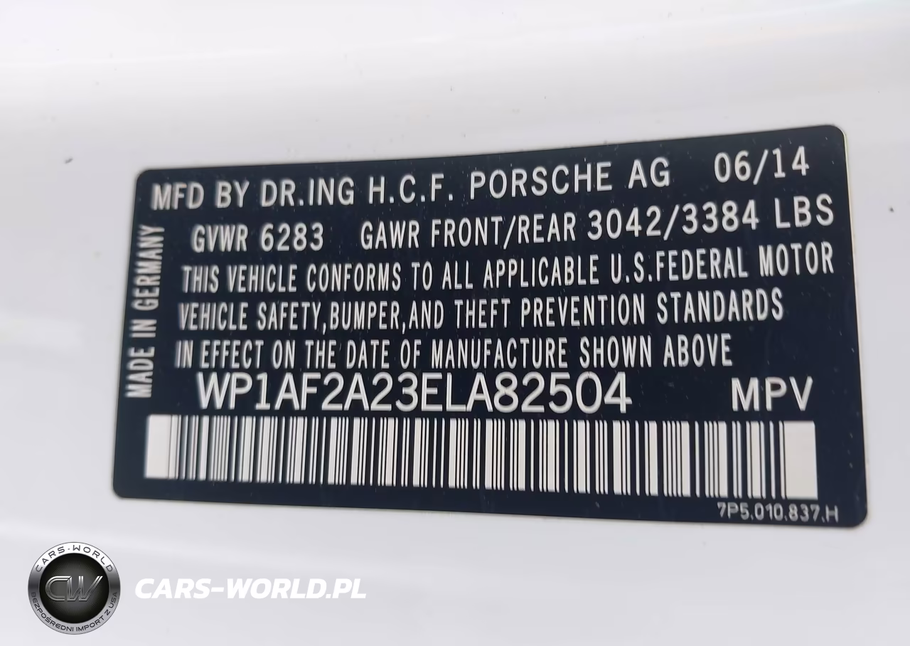 2014 Porsche Cayenne Diesel Platinum Edition VIN:WP1AF2A23ELA82504 - 9
