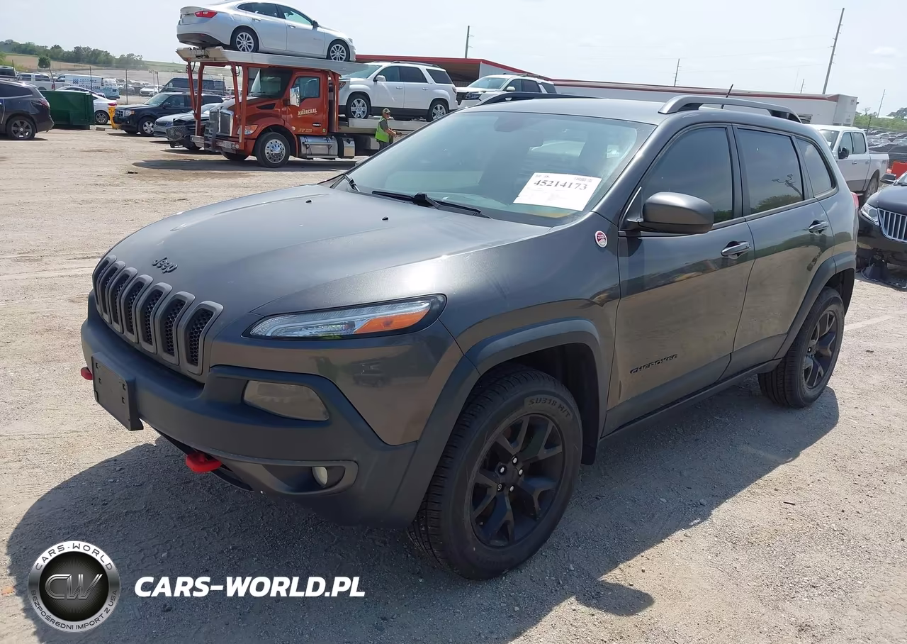 2015 Jeep Cherokee Trailhawk VIN:1C4PJMBB1FW626549 - 2