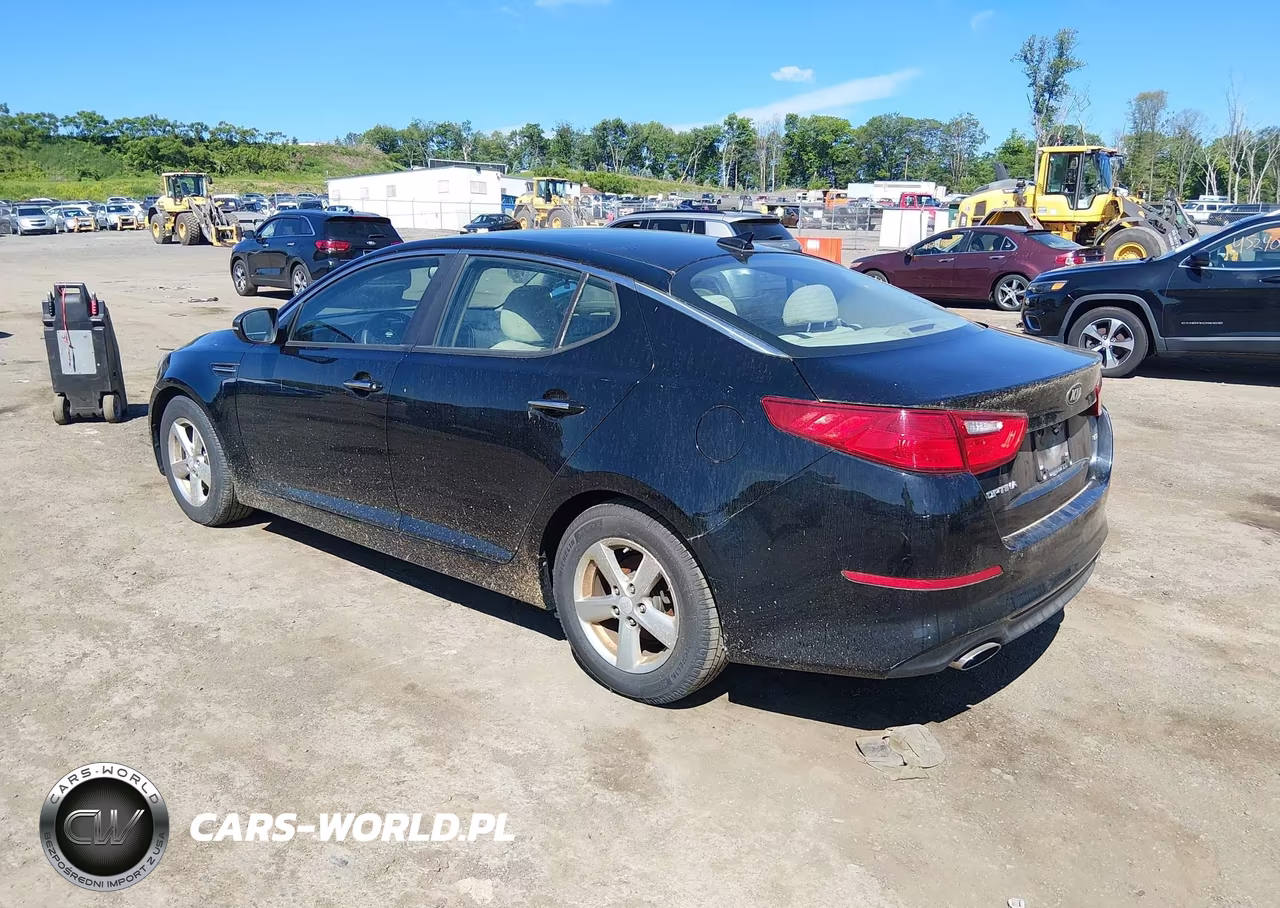 2015 Kia Optima Lx VIN:5XXGM4A76FG381849 - 3