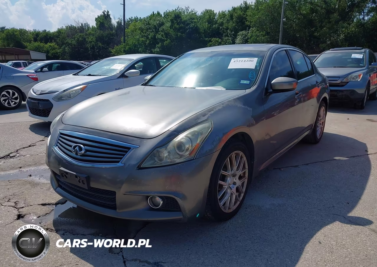 2010 Infiniti G37X VIN:JN1CV6AR8AM459627 - 2