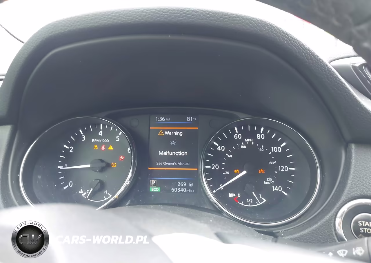 2019 Nissan Rogue Sl VIN:5N1AT2MV0KC811338 - 7