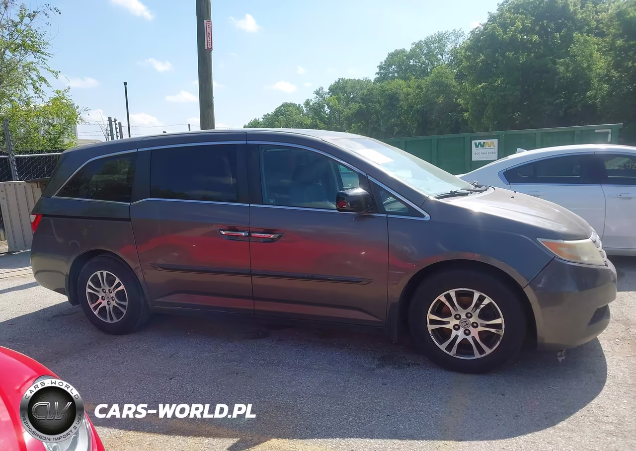 2011 Honda Odyssey Ex-L VIN:5FNRL5H66BB079148 - 13