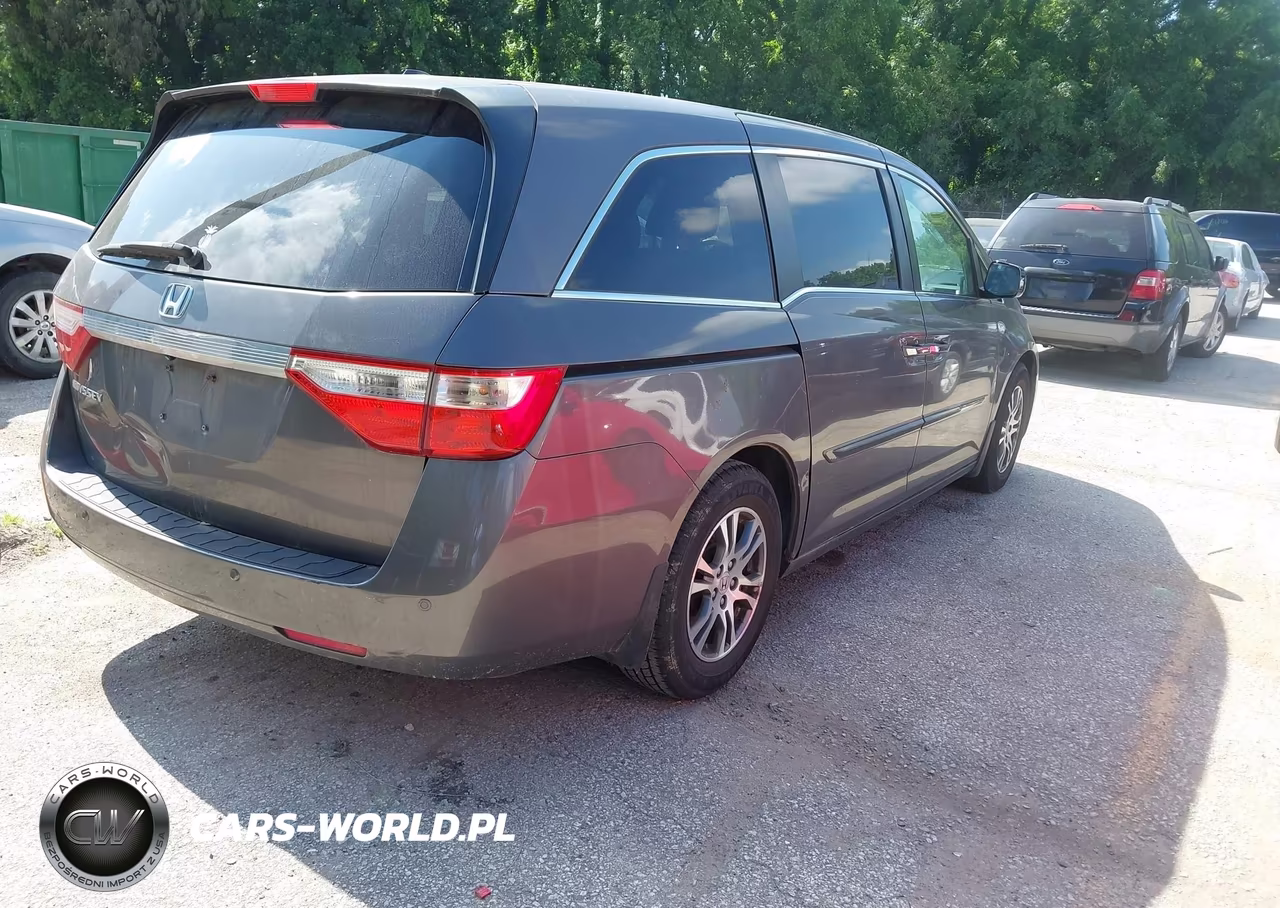 2011 Honda Odyssey Ex-L VIN:5FNRL5H66BB079148 - 4