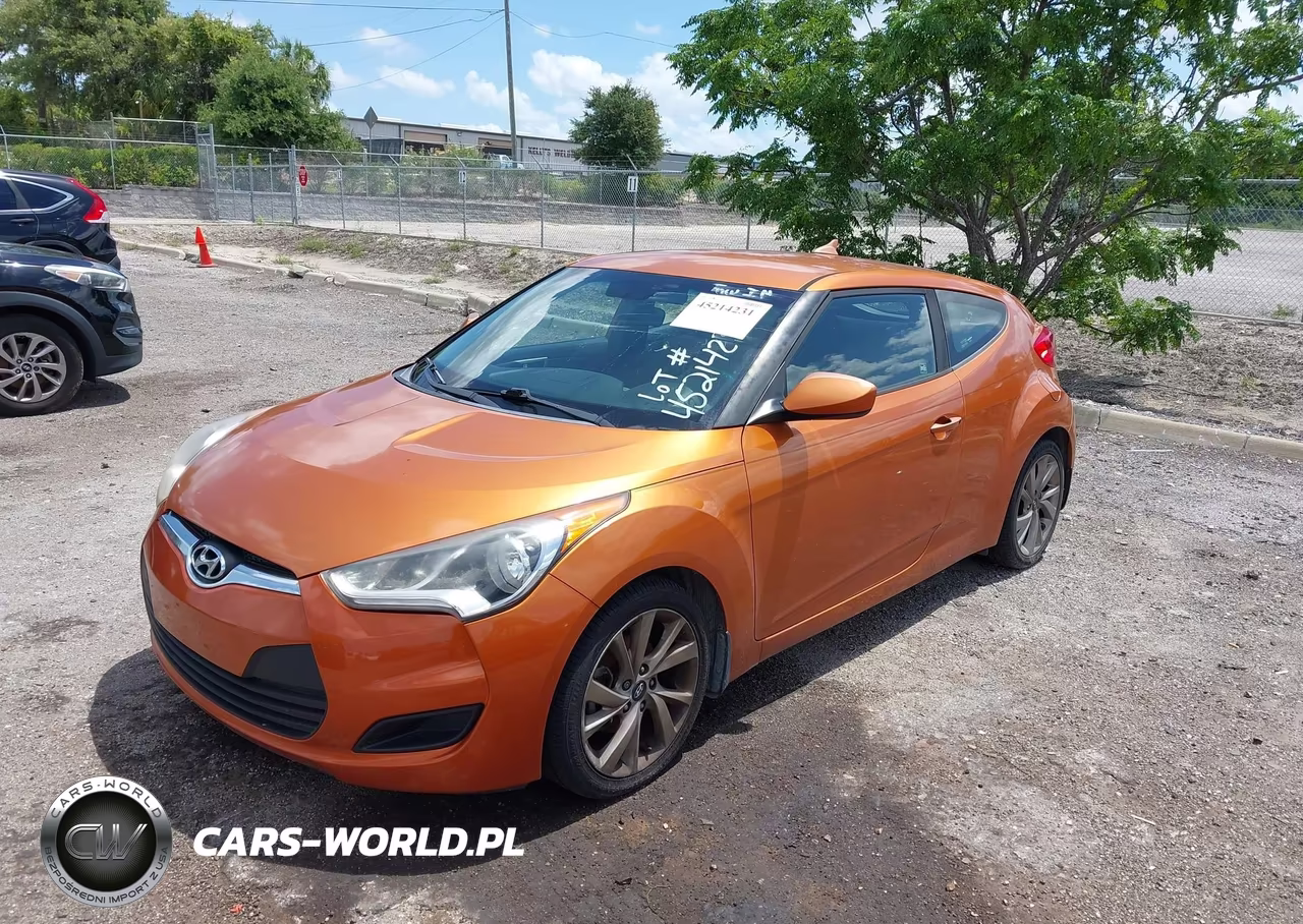 2016 Hyundai Veloster VIN:KMHTC6AD6GU297220 - 2