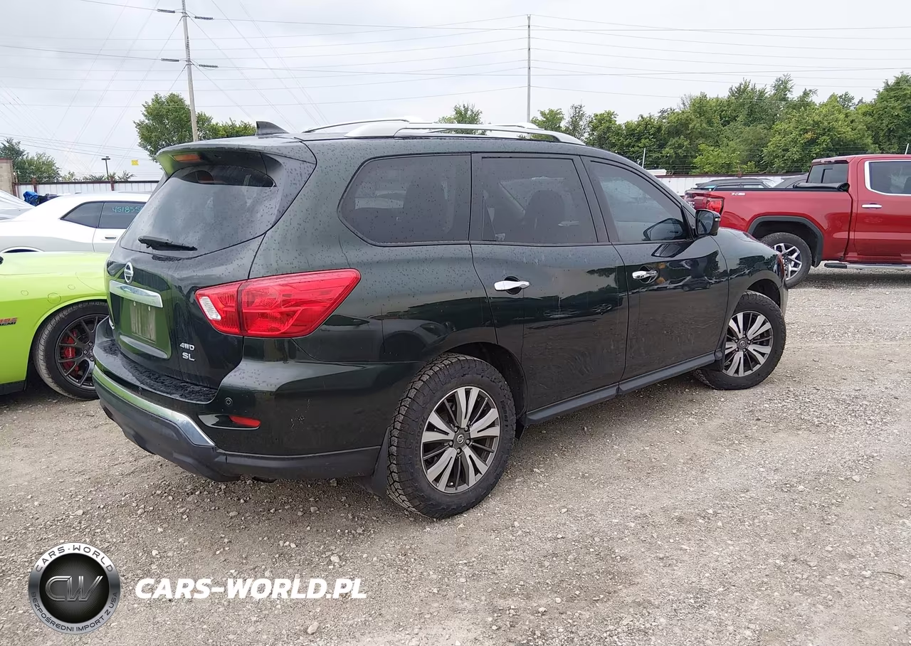 2019 Nissan Pathfinder Sl VIN:5N1DR2MM1KC591565 - 4
