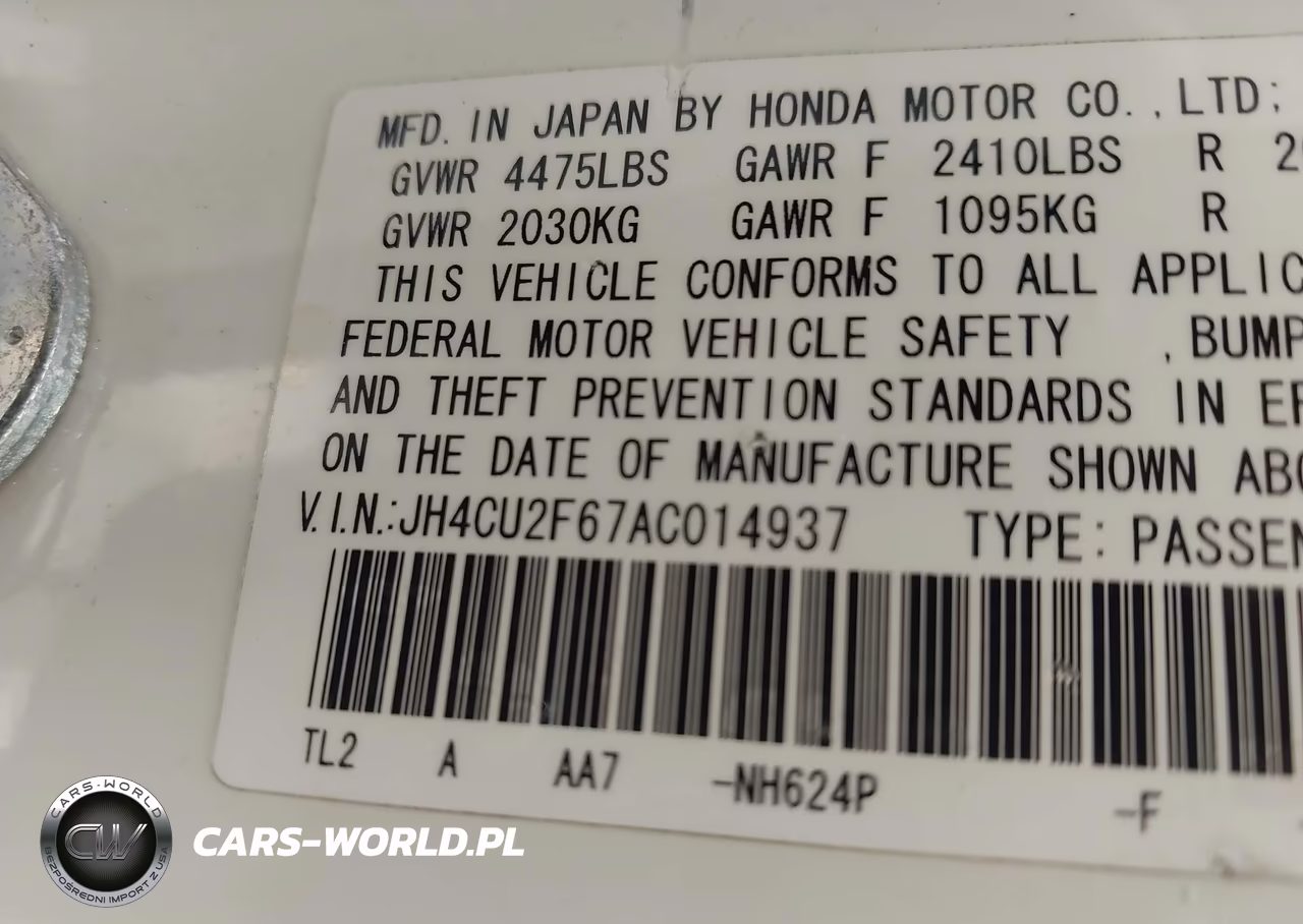 2010 Acura Tsx 2.4 VIN:JH4CU2F67AC014937 - 9