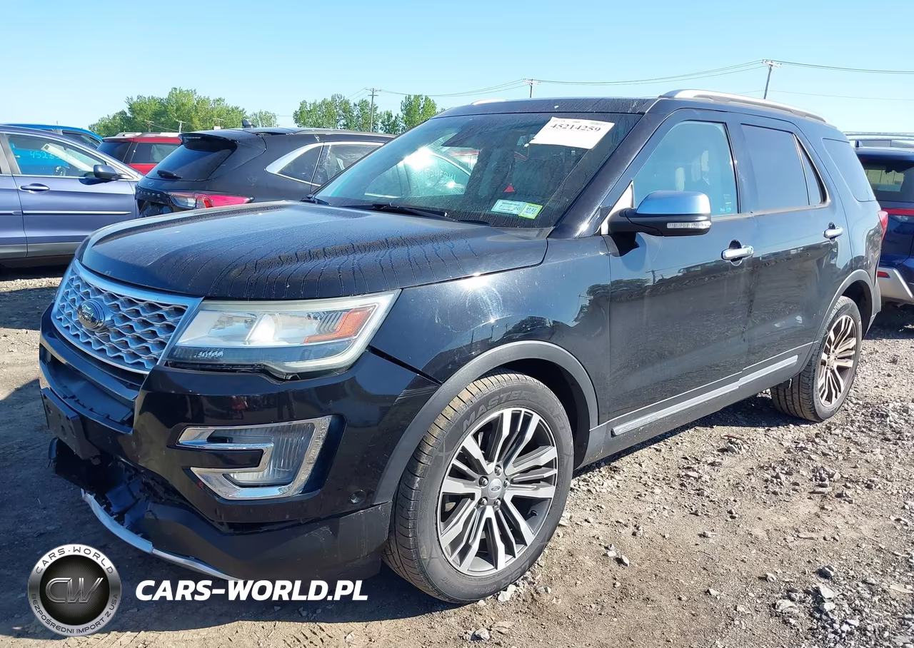 2016 Ford Explorer Platinum VIN:1FM5K8HT7GGB85075 - 2