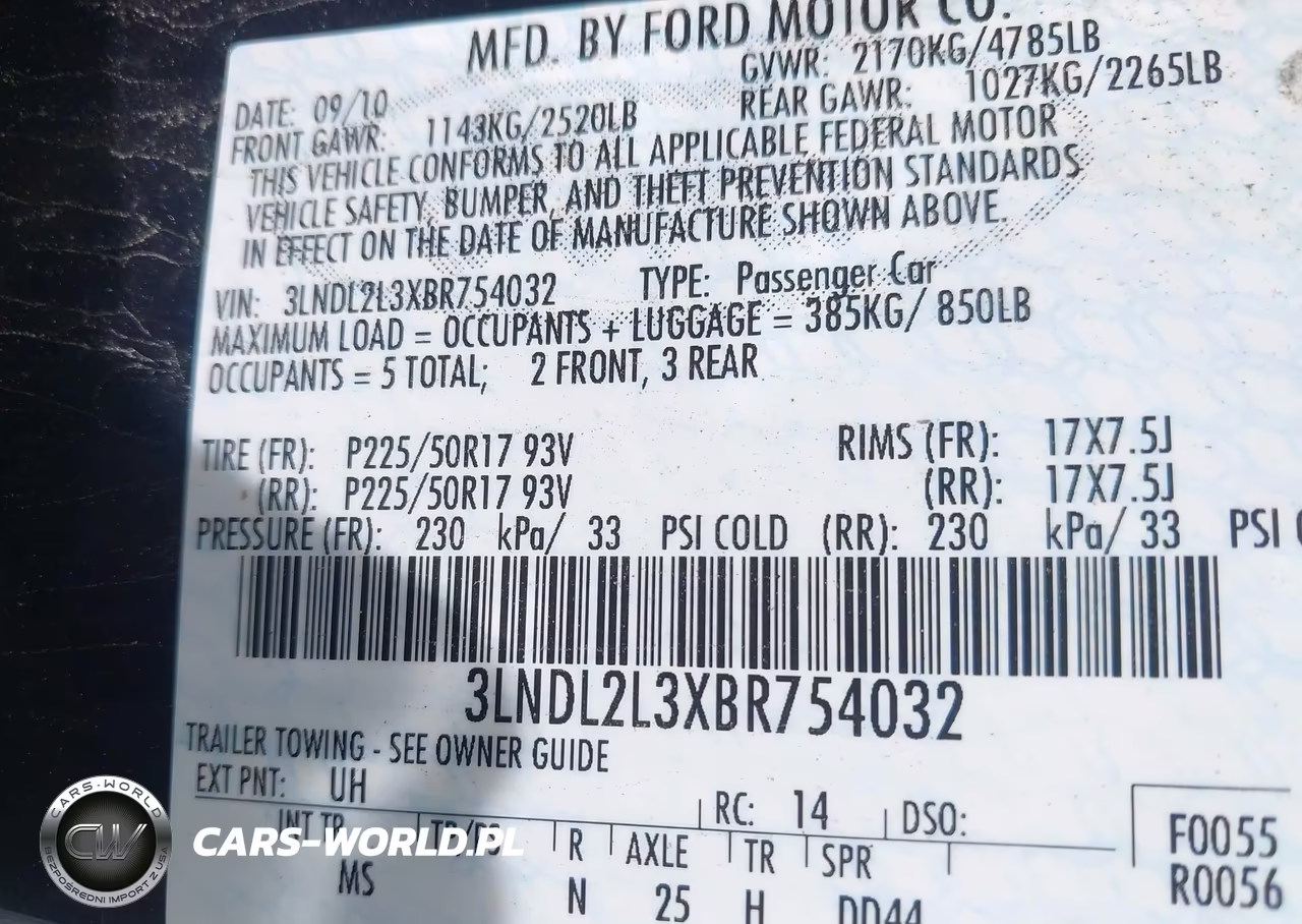 2011 Lincoln Mkz Hybrid VIN:3LNDL2L3XBR754032 - 9