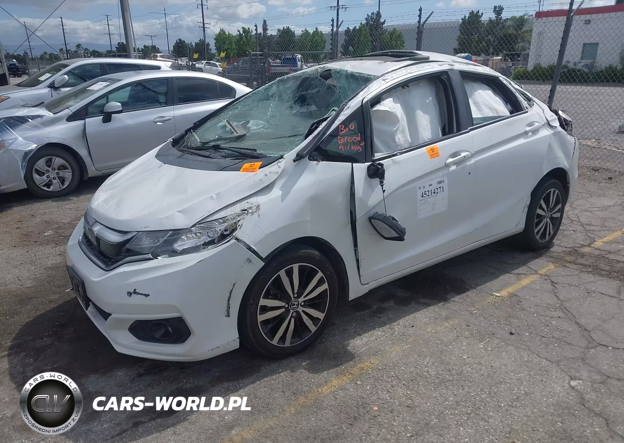 2020 Honda Fit Ex VIN:3HGGK5H80LM724919 - 2
