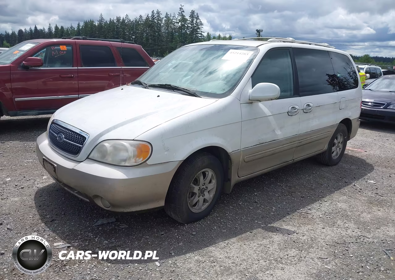 2005 Kia Sedona Ex-Lx VIN:KNDUP132056762412 - 2