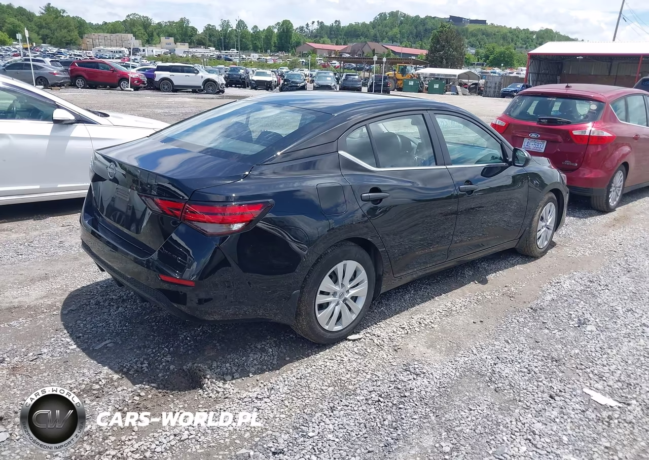 2025 Nissan Sentra S VIN:3N1AB8BV9SY218536 - 4